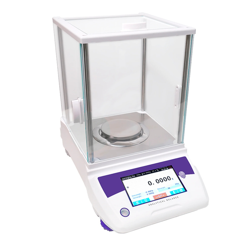 Bilancia XS - Analitica - Risoluzione 0,1 mg - Portata 220 g con Calibrazione Interna - Piatto Ø 90 mm - Modello BL 224 Touch