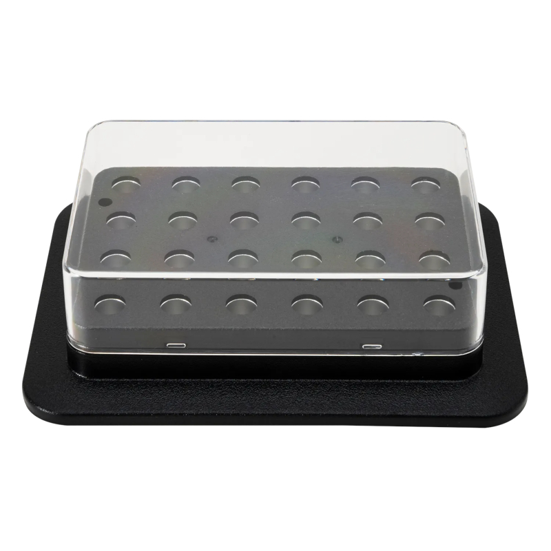 Termo Blocco Magnetico - per Microprovette - 0,5 ml - 24 Posti per HCM100-Pro - HM100-Pro - HC110-Pro