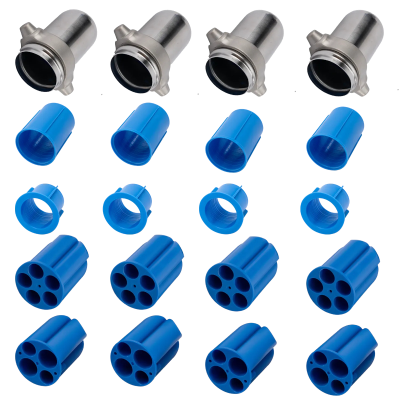 Kit Contenitori + Riduttori DLab - 20-8-4 - 100 ml - pz 4 per Crociera SE 4-100